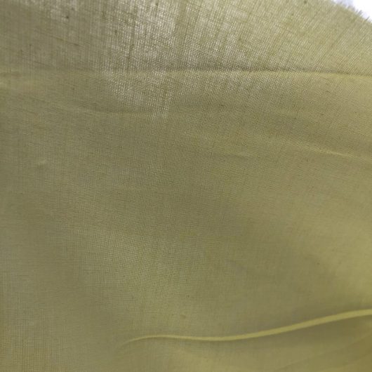 Бязь гладкокрашеная жёлтая. ш. 150 см, пл. 140 г.м2 ГОСТ 29298-2005 от производителя ООО ФлёрТекс Иваново